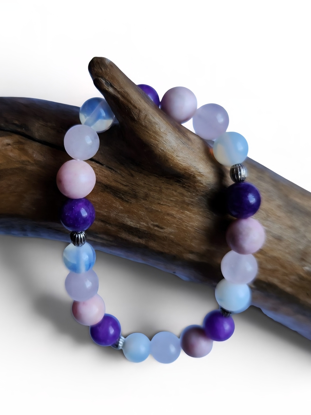 Handmade Crystal Beaded Stretch Bracelet